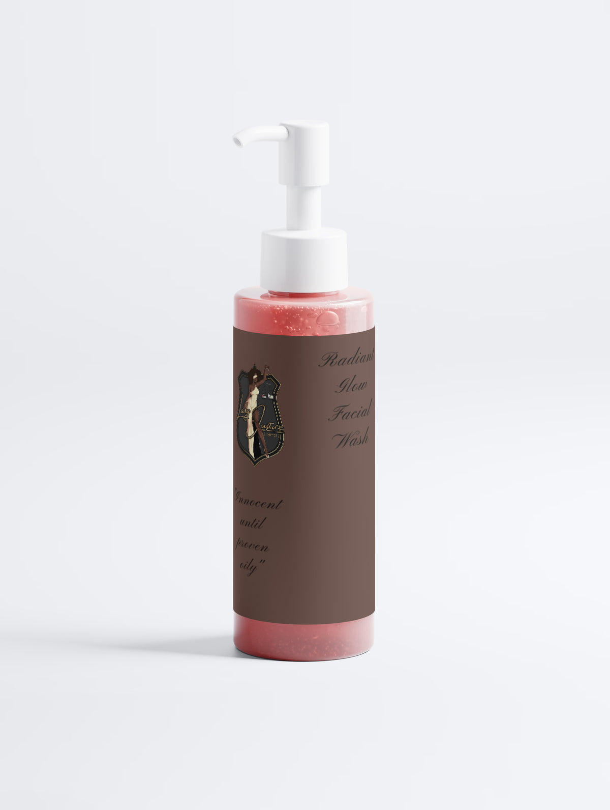 "Innocent until proven oily" Radiant Glow Facial Wash