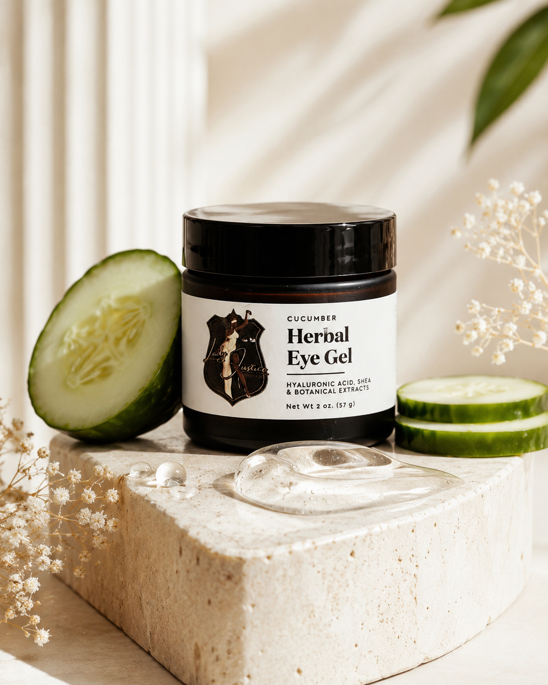 "The Blindfold" Cucumber Herbal Eye Gel