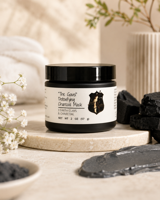 "The Gavel" Detoxifying Charcoal Clay Mask