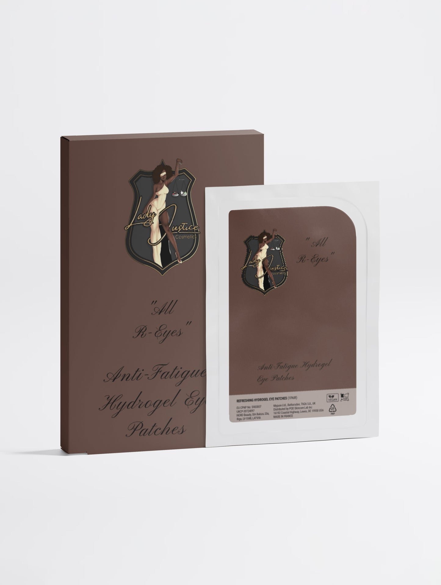 "All R-Eyes" Anti-Fatigue Hydrogel Eye Patches